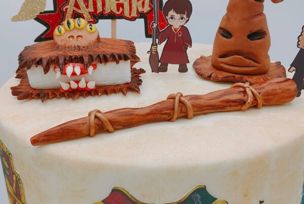 harry potter custom birthday cake fondant topper edible print - the crazy cake lady
