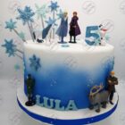 Frozen Elsa & Anna Cake - The Crazy Cake Lady